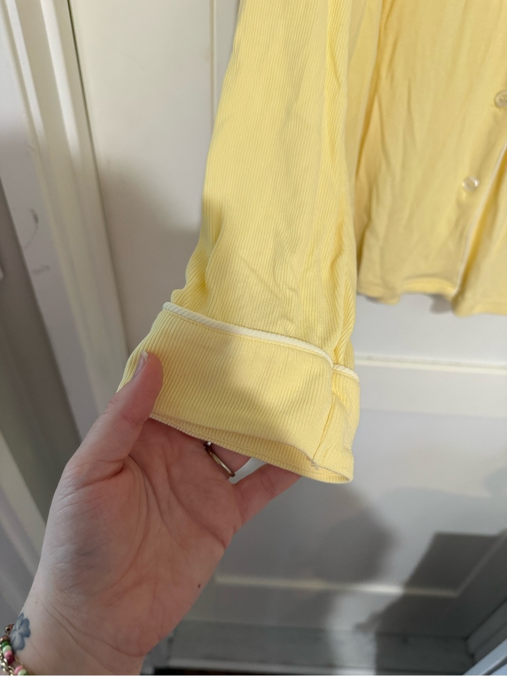 Cozy Earth Women's Yellow Pajama Set - Picture 5 of 12